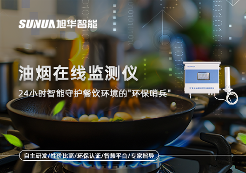油烟在线监测仪：24小时智能守护餐饮环境的"环保哨兵"